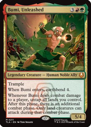 Bumi, Unleashed (PRE-211) [Prerelease Cards] Foil
