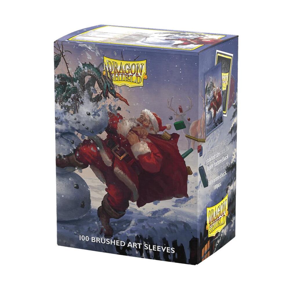 Dragon Shield - Brushed Art Standard Sleeves - Christmas 2025