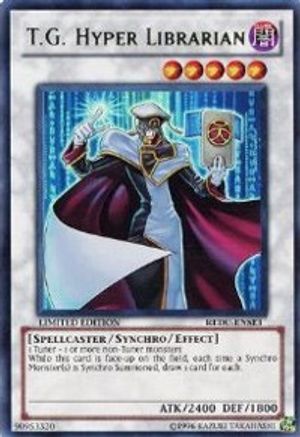T.G. Hyper Librarian (Super Rare) (REDU-ENSE1) - Return of the Duelist SE Limited