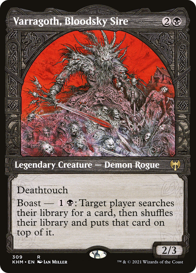 Varragoth, Bloodsky Sire (Showcase) (KHM-309) [Kaldheim] Foil