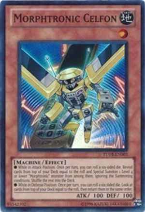 Morphtronic Celfon (Super Rare) (TU03-EN003) - Turbo Pack: Booster Three Unlimited