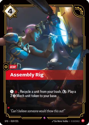 Assembly Rig (019/221) - Spiritforged Foil