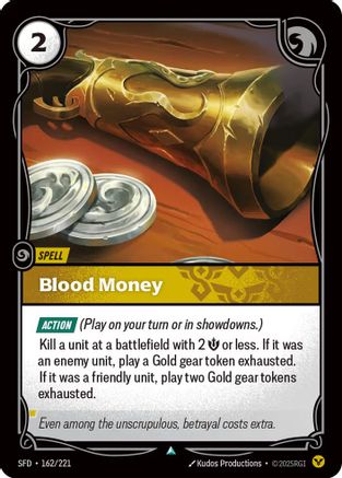 Blood Money (162/221) - Spiritforged Foil