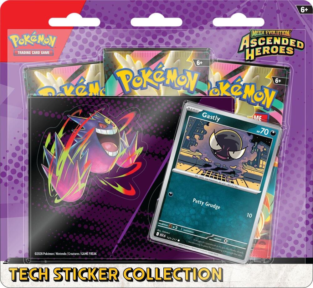 ME2.5 - Ascended Heroes - Tech Sticker Collection