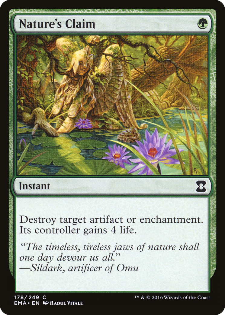 Nature's Claim (EMA-178) [Eternal Masters] Foil