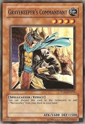 Gravekeeper's Commandant (Common) (TU02-EN019) - Turbo Pack: Booster Two Unlimited