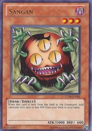 Sangan (Ultra Rare) (TU06-EN001) - Turbo Pack: Booster Six Unlimited