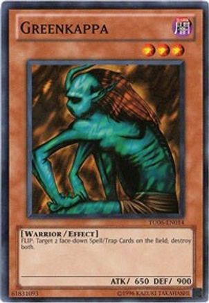 Greenkappa (Common) (TU06-EN014) - Turbo Pack: Booster Six Unlimited