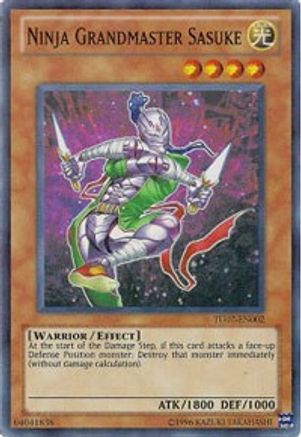 Ninja Grandmaster Sasuke (Super Rare) (TU07-EN002) - Turbo Pack: Booster Seven Unlimited
