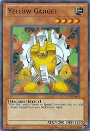 Yellow Gadget (Super Rare) (TU07-EN003) - Turbo Pack: Booster Seven Unlimited