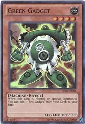 Green Gadget (Super Rare) (TU08-EN002) - Turbo Pack: Booster Eight Unlimited