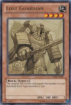 Lost Guardian (Rare) (TU08-EN007) - Turbo Pack: Booster Eight Unlimited