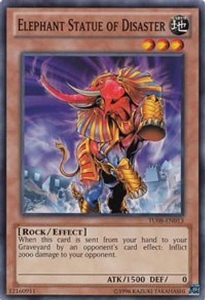 Elephant Statue of Disaster (Common) (TU08-EN013) - Turbo Pack: Booster Eight Unlimited
