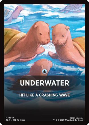 Underwater Theme Card (TLA-017) [Avatar: The Last Airbender]
