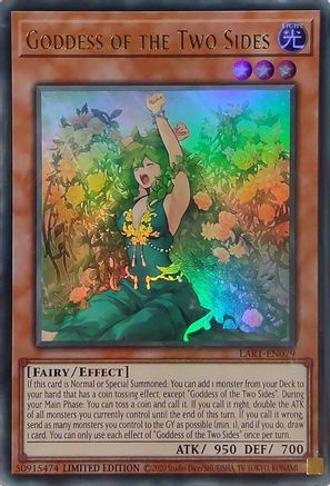 Goddess of the Two Sides (Ultra Rare) (LART-EN079) - The Lost Art Promotion Limited