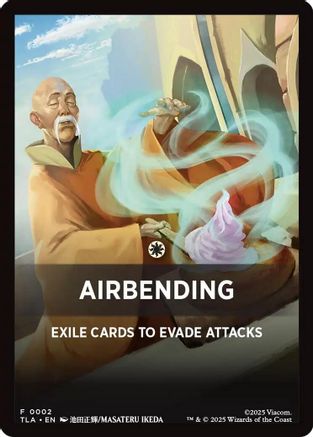 Airbending Theme Card (TLA-002) [Avatar: The Last Airbender]