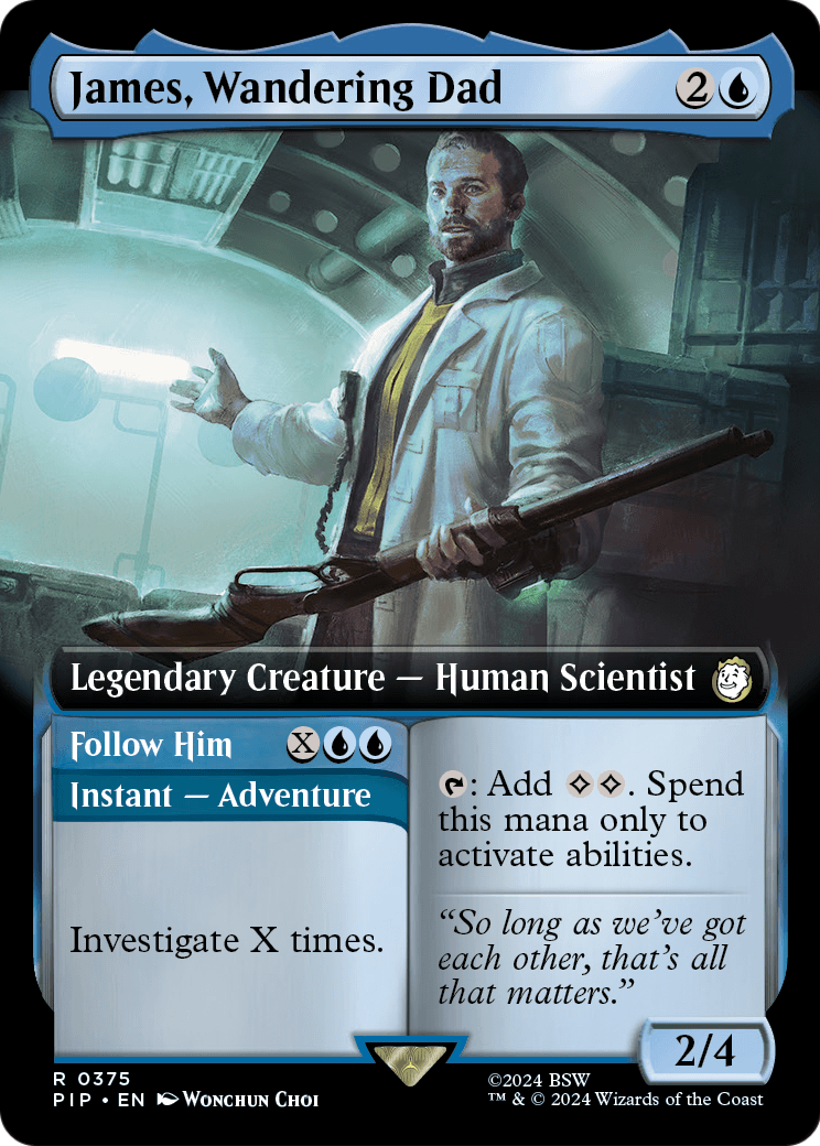 James, Wandering Dad (Extended Art) (PIP-375) [Fallout] Foil