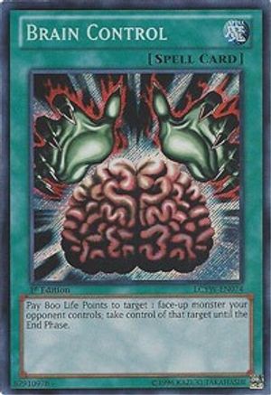 Brain Control (Secret Rare) (LCYW-EN074) - Legendary Collection 3: Yugi's World Unlimited