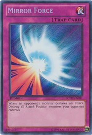 Mirror Force (Secret Rare) (LCYW-EN091) - Legendary Collection 3: Yugi's World 1st Edition