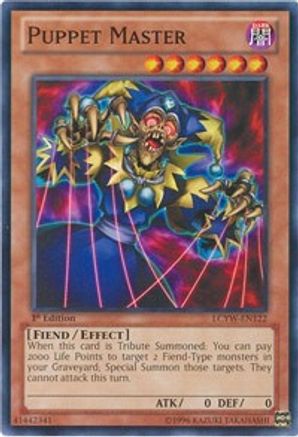 Puppet Master (Common) (LCYW-EN122) - Legendary Collection 3: Yugi's World Unlimited