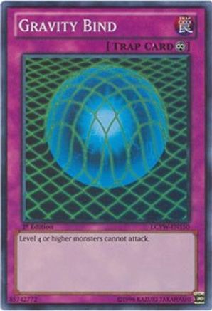 Gravity Bind (Super Rare) (LCYW-EN150) - Legendary Collection 3: Yugi's World 1st Edition