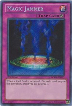 Magic Jammer (Secret Rare) (LCYW-EN153) - Legendary Collection 3: Yugi's World Unlimited