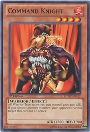 Command Knight (Common) (LCYW-EN162) - Legendary Collection 3: Yugi's World 1st Edition