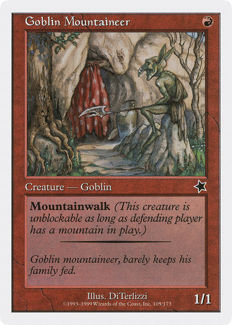 Goblin Mountaineer (S99-105) [Starter 1999]