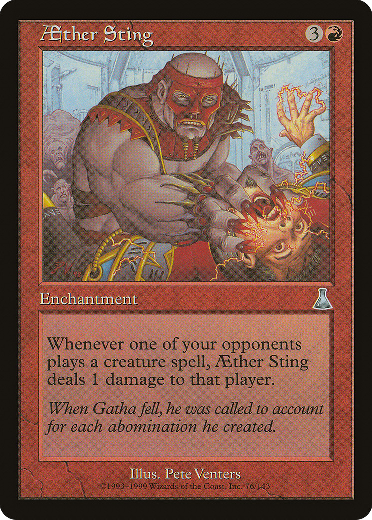 Aether Sting (UDS-076) [Urza's Destiny]