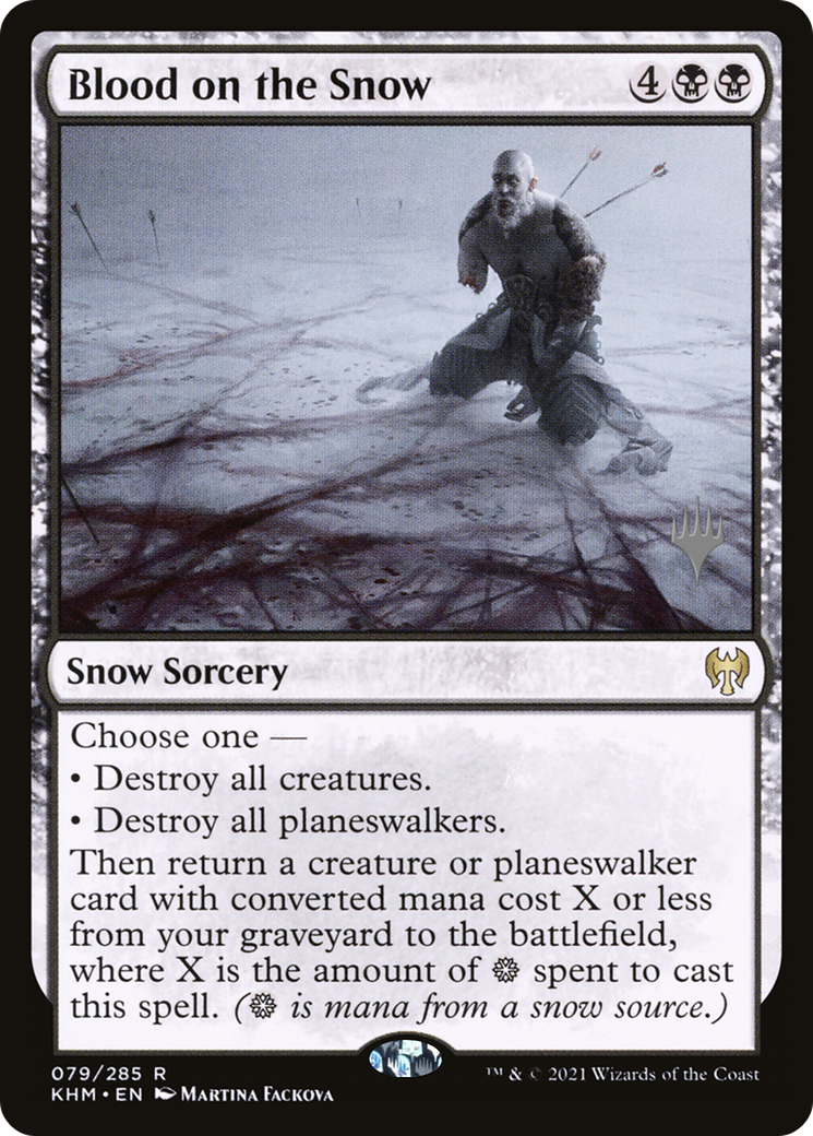 Blood on the Snow (PPKHM-079) [Promo Pack: Kaldheim Promos]