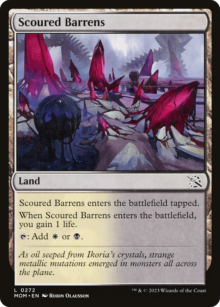 Scoured Barrens (MOM-272) [March of the Machine]