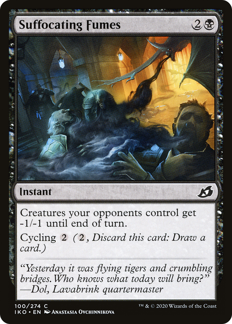 Suffocating Fumes (IKO-100) [Ikoria: Lair of Behemoths]
