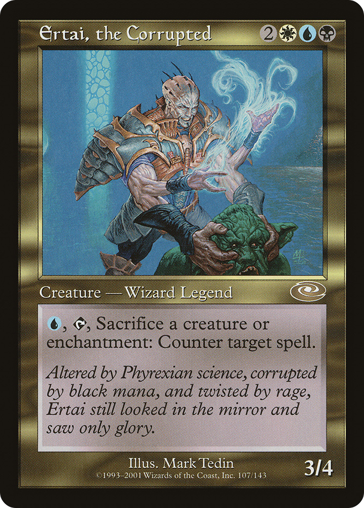 Ertai, the Corrupted (PLS-107) [Planeshift] Foil