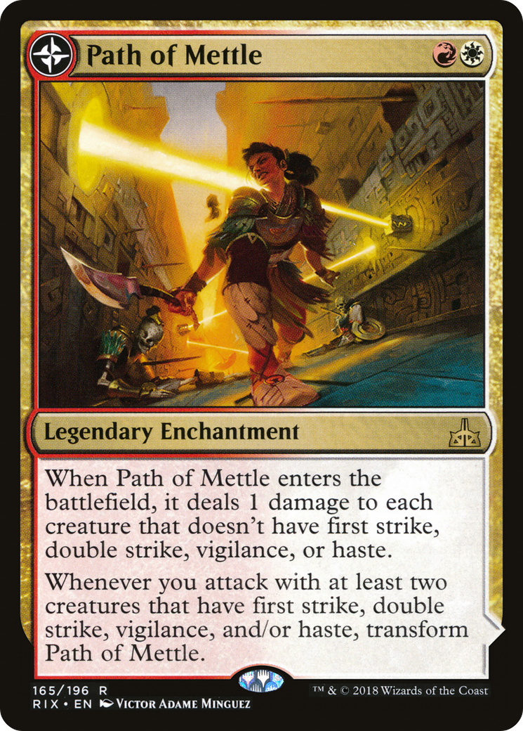 Path of Mettle (RIX-165) [Rivals of Ixalan] Foil