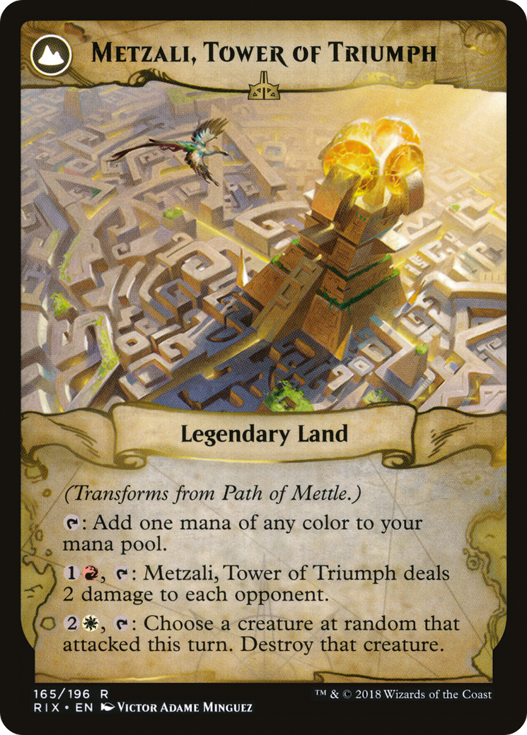 Path of Mettle (RIX-165) [Rivals of Ixalan] Foil