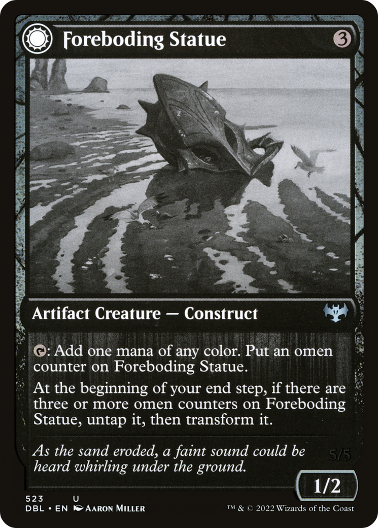Foreboding Statue (DBL-523) [Innistrad: Double Feature]