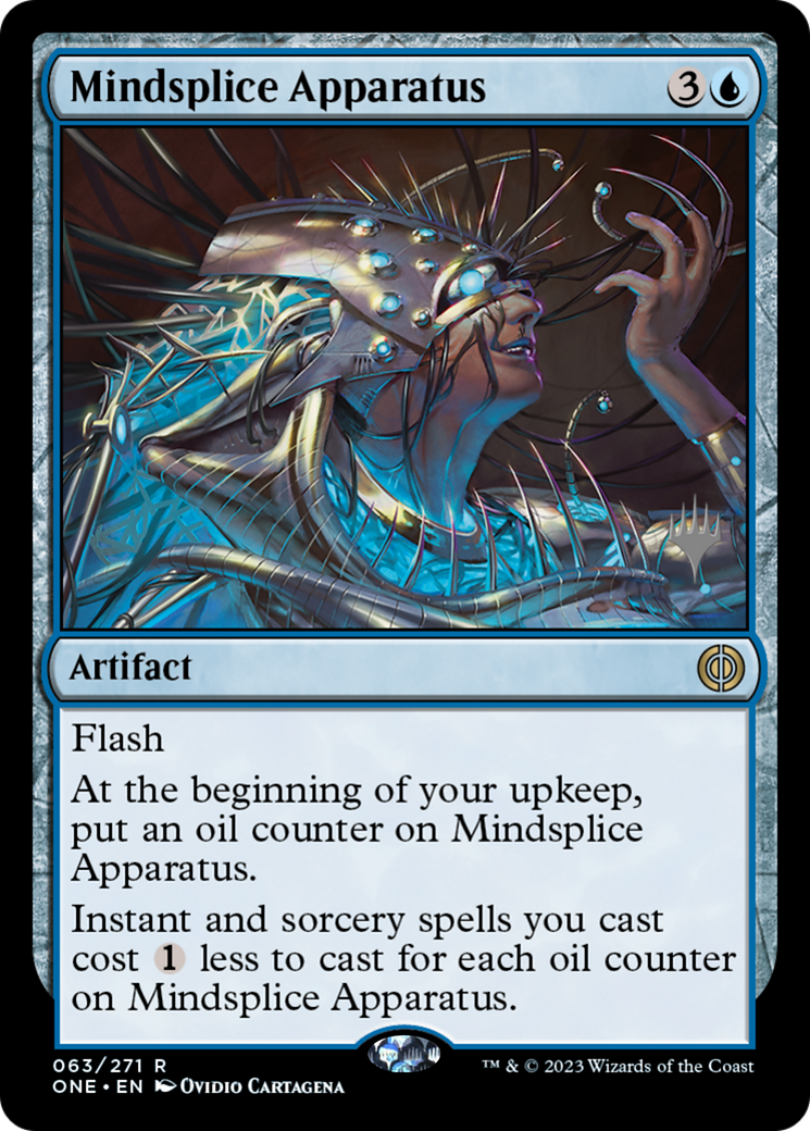 Mindsplice Apparatus (PPONE-063) [Promo Pack: Phyrexia: All Will Be One Promos]