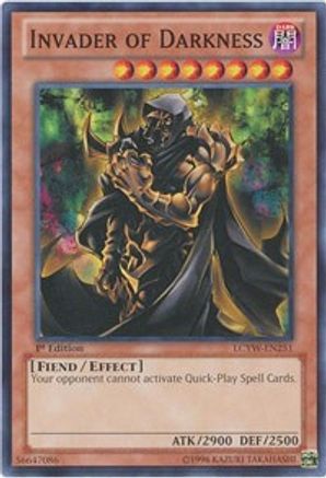 Invader of Darkness (Common) (LCYW-EN251) - Legendary Collection 3: Yugi's World 1st Edition
