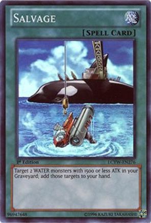 Salvage (Super Rare) (LCYW-EN276) - Legendary Collection 3: Yugi's World 1st Edition