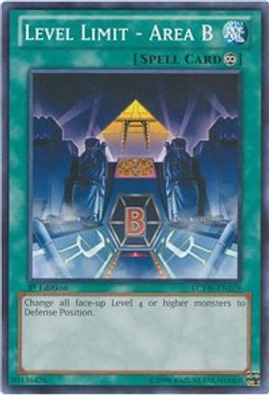 Level Limit - Area B (Common) (LCYW-EN279) - Legendary Collection 3: Yugi's World Unlimited