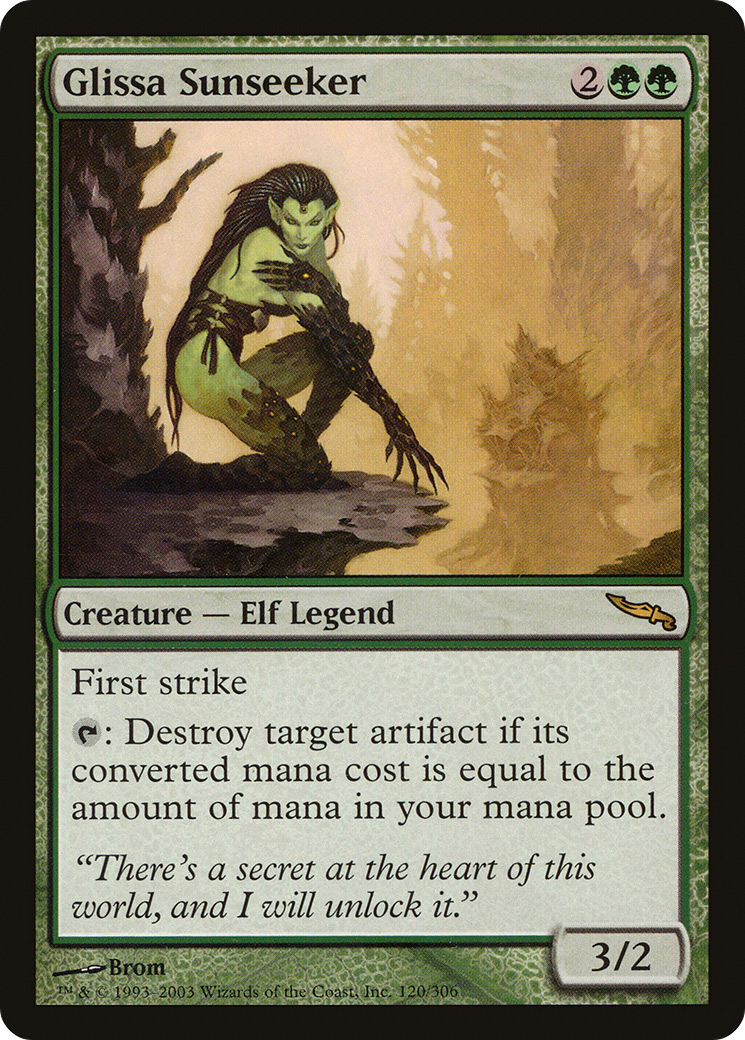 Glissa Sunseeker (MRD-120) [Mirrodin] Foil