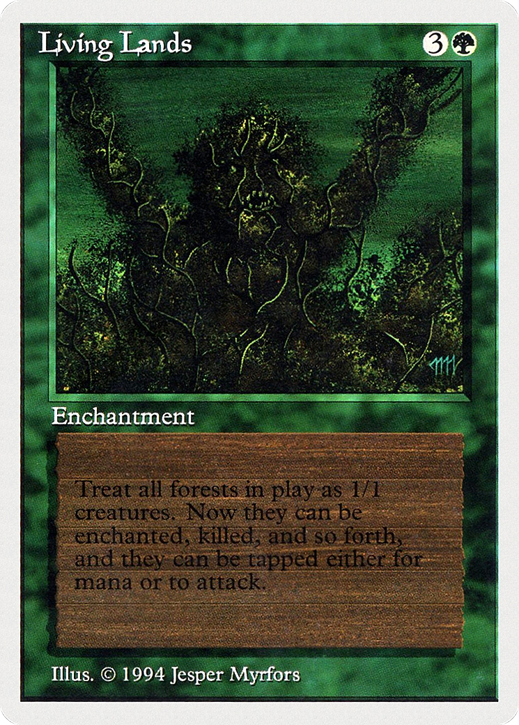 Living Lands (SUM-210) [Summer Magic / Edgar]