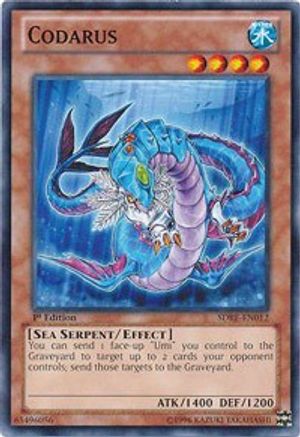 Codarus (Common) (SDRE-EN012) - Structure Deck: Realm of the Sea Emperor 1st Edition