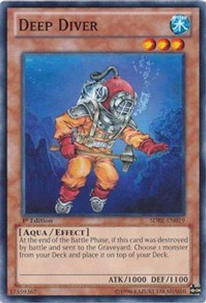 Deep Diver (Common) (SDRE-EN019) - Structure Deck: Realm of the Sea Emperor 1st Edition