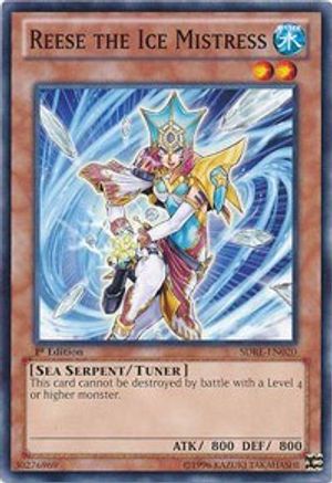 Reese the Ice Mistress (Common) (SDRE-EN020) - Structure Deck: Realm of the Sea Emperor 1st Edition