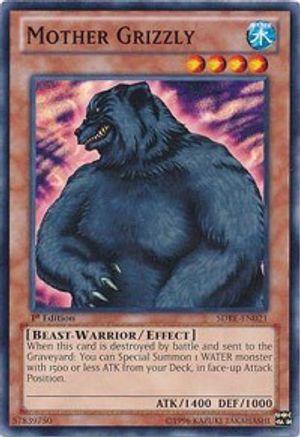Mother Grizzly (Common) (SDRE-EN021) - Structure Deck: Realm of the Sea Emperor 1st Edition