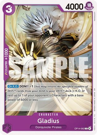 Gladius (OP14-062) - The Azure Sea's Seven