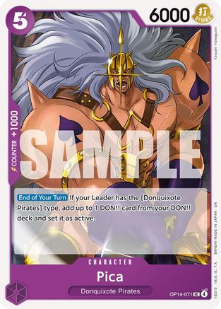 Pica (OP14-071) - The Azure Sea's Seven