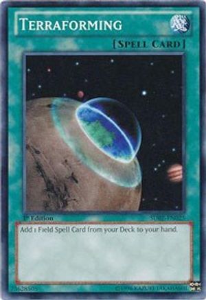Terraforming (Common) (SDRE-EN025) - Structure Deck: Realm of the Sea Emperor 1st Edition