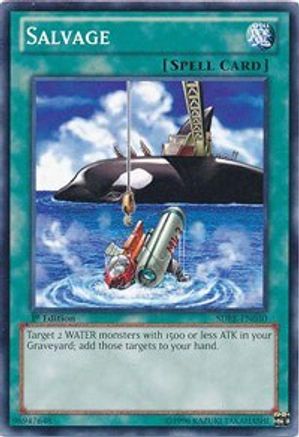 Salvage (Common) (SDRE-EN030) - Structure Deck: Realm of the Sea Emperor 1st Edition